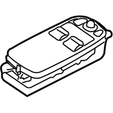 Volvo C30 Power Window Switch - 31343553