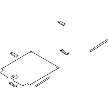 Volvo 32394384 Floor Hatch 32394384 Volvo Floor Hatch Illustration 1 of 1