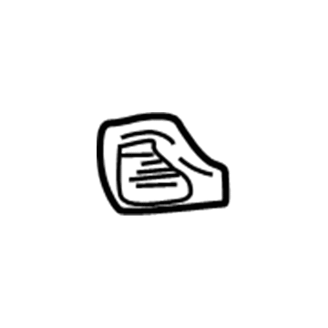 Volvo 9169517 Lens, Driver Side 9169517 Volvo Lens, Driver Side Illustration 1 of 1