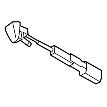 Volvo S60 Windshield Washer Nozzle - 31434102