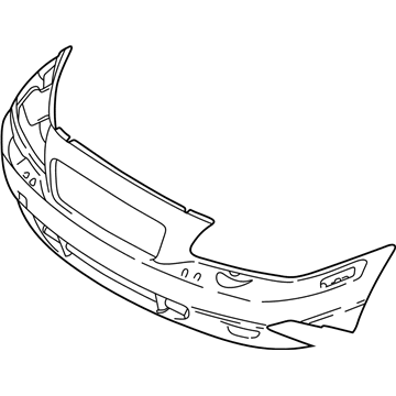 Volvo S80 Bumper Cover - 39983977