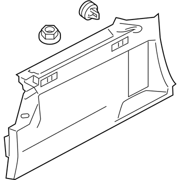 Volvo V70 Pillar Panels - 39800508