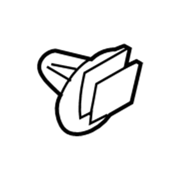 Volvo 30784514 Body Side Molding Clip 30784514 Volvo Body Side Molding Clip Illustration 1 of 1