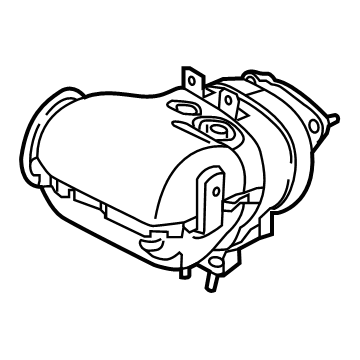 Volvo XC40 Exhaust Pipe - 36003042