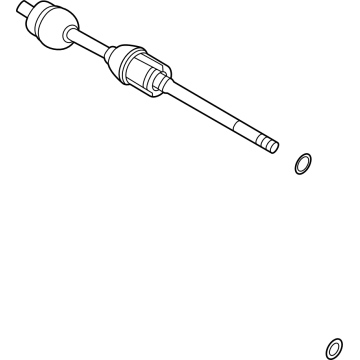 Volvo EX90 Axle Shaft - 36013332