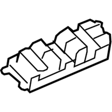 Volvo S80 Power Window Switch - 31334881