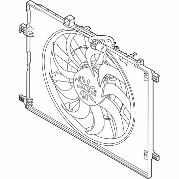 Volvo EX90 Cooling Fan Assembly - 32325311