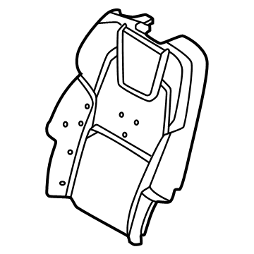 Volvo Seat Cushion - 32447011