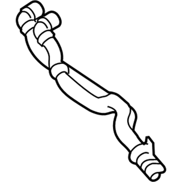 Volvo S80 Cooling Hose - 31338213
