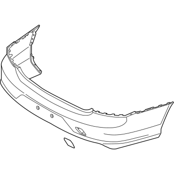 Volvo S90 Bumper Cover - 40008787
