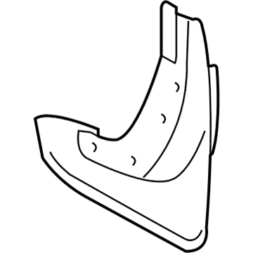 Volvo XC60 Mud Flaps - 31250062