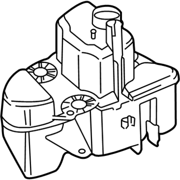 Volvo S80 Windshield Washer Fluid Reservoir - 9178565