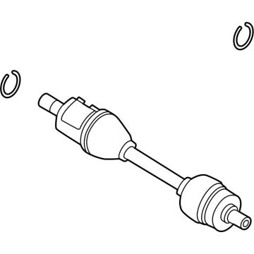 Volvo EX90 Axle Shaft - 36011007
