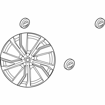 Volvo EC40 Alloy Wheels - 32143629