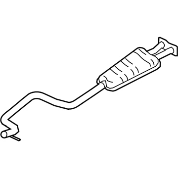 Volvo XC70 Exhaust Pipe - 31338362