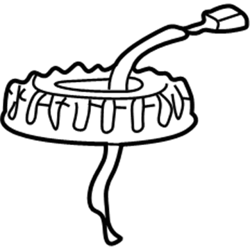 Volvo 3501322 Lock Nut 3501322 Volvo Lock Nut Illustration 1 of 1
