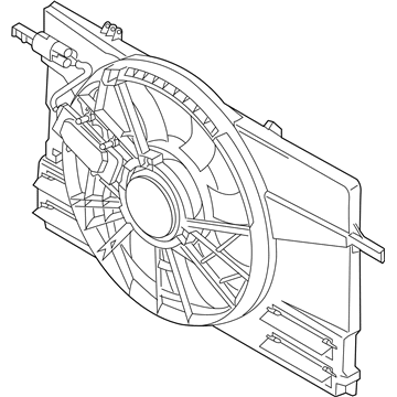 Volvo Radiator fan - 31261988
