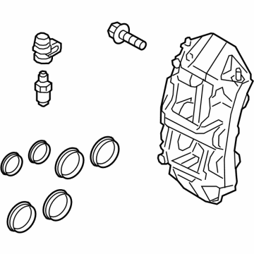 Volvo Brake Caliper Repair Kit - 36003354