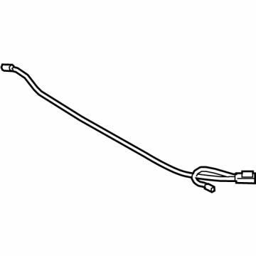 Volvo EC40 Hood Release Cable - 31457796