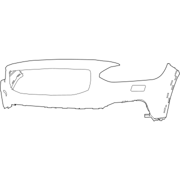 Volvo V90 Cross Country Bumper Cover - 40000880