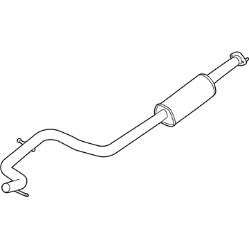 Volvo S80 Exhaust Pipe - 31405843