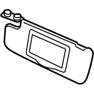 Volvo S40 Sun Visor - 39859347