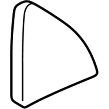 9151935 Volvo Inner Trim, Driver Side Illustration 1 of 1