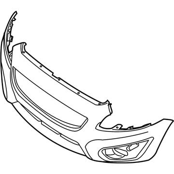 Volvo C30 Bumper Cover - 39803632