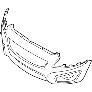 Volvo C70 Bumper Cover - 39811727
