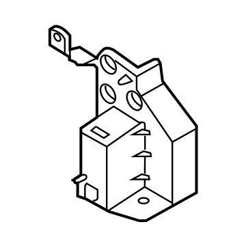 Volvo EC40 Radiator Support - 31469371