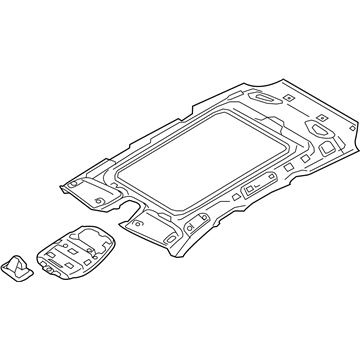 Volvo 32447110 HEADLINING 32447110 Volvo HEADLINING Illustration 1 of 1