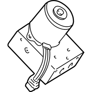 Volvo ABS Pump And Motor Assembly - 30793490