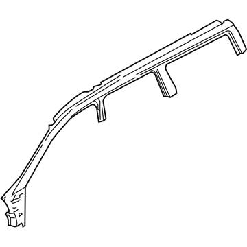 Volvo 31353184 Roof Rail, Driver Side 31353184 Volvo Roof Rail, Driver Side Illustration 1 of 1