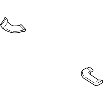 31369384 Volvo Rear Duct, Driver Side Illustration 1 of 1