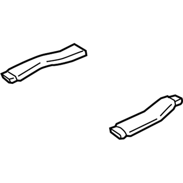 Volvo 31449246 Rear Duct, Driver Side 31449246 Volvo Rear Duct, Driver Side Illustration 1 of 1