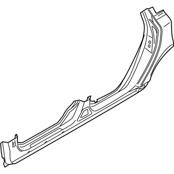Volvo 31283010 Rocker Panel, Bottom 31283010 Volvo Rocker Panel, Bottom Illustration 1 of 1