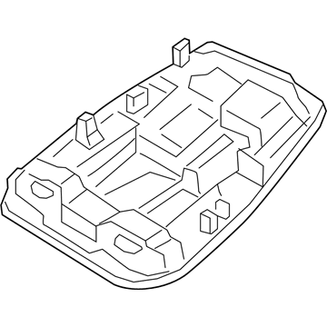 Volvo 32392105 Roof Lamp 32392105 Volvo Roof Lamp Illustration 1 of 1