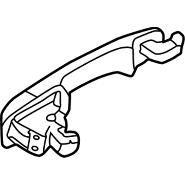 Volvo S70 Exterior Door Handle - 9417766