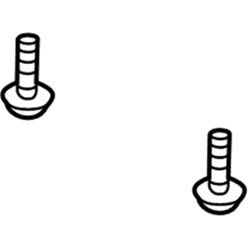 Volvo 999233 Bracket Screw 999233 Volvo Bracket Screw Illustration 1 of 1