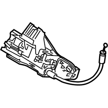 Volvo XC60 Liftgate Lock Actuator - 31440492