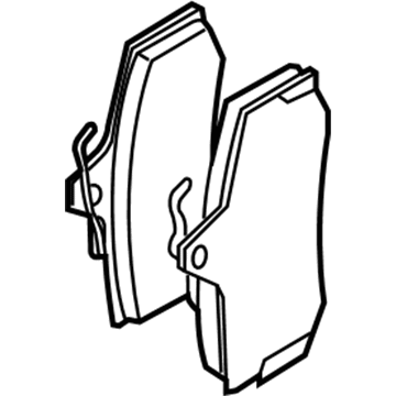 Volvo Brake Pads - 31261186
