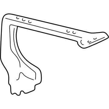 Volvo S80 Radiator Support - 8652196