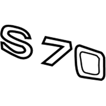 Volvo S70 Emblem - 9157131