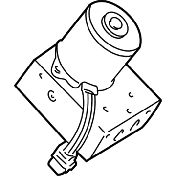 Volvo ABS Pump And Motor Assembly - 30793489