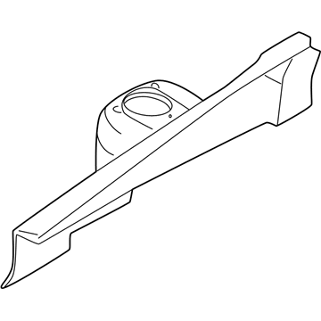 Volvo 30652002 Apron Assembly, Driver Side 30652002 Volvo Apron Assembly, Driver Side Illustration 1 of 1