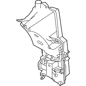 Volvo EX90 Windshield Washer Fluid Reservoir - 32328821