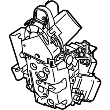 Volvo Door Latch Assembly - 31416686