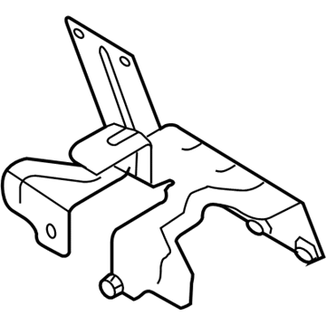 Volvo 30669243 Control Module Bracket 30669243 Volvo Control Module Bracket Illustration 1 of 1