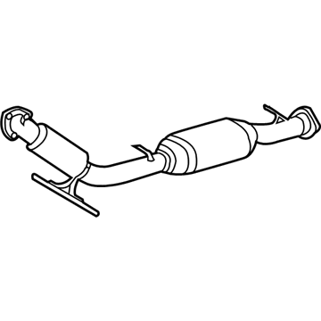 Volvo C30 Exhaust Pipe - 8603600