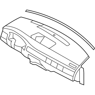 Volvo XC70 Instrument Cluster - 39891818